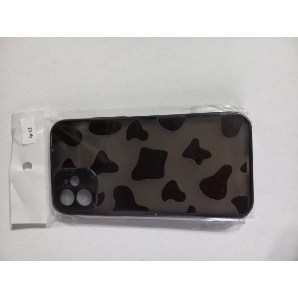 ASLANTİC İPHONE 12 SERT SLİKON DESENLİ KILIF - 2