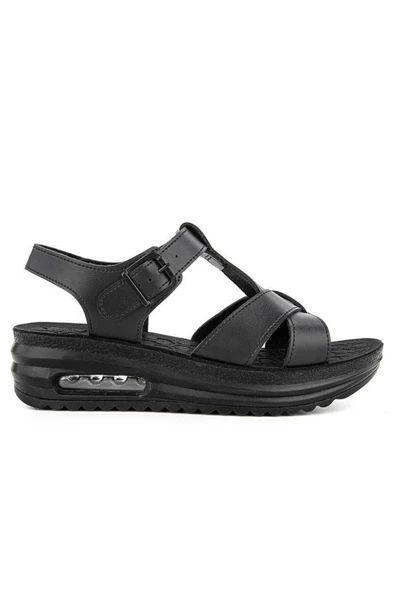 Muya Reeves Air Taban Kadın Sandalet Siyah 36-40 - 2