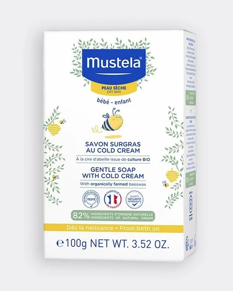 Mustela Cold Cream Içeren Besleyici Sabun 100 gr