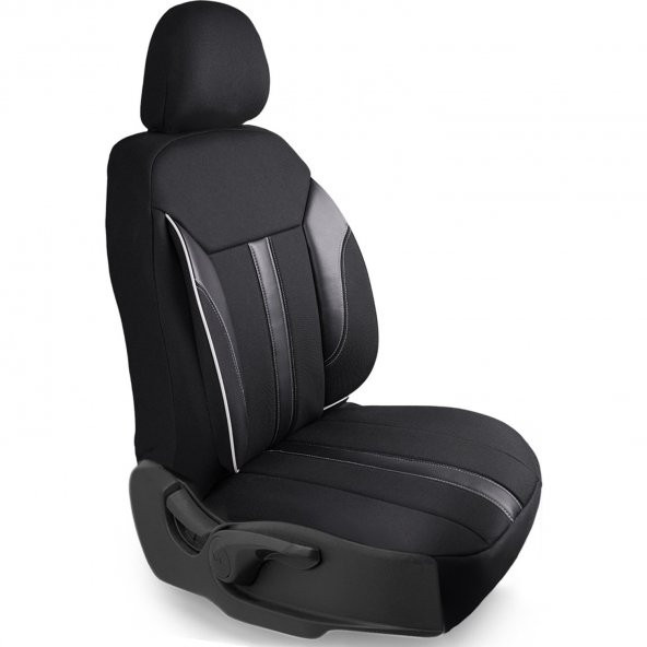 Z&C MAXTECH Renault Megane 4 SEDAN Deri Detaylı Özel Tasarım Oto Koltuk Kılıfı Seti CLASSY - 2