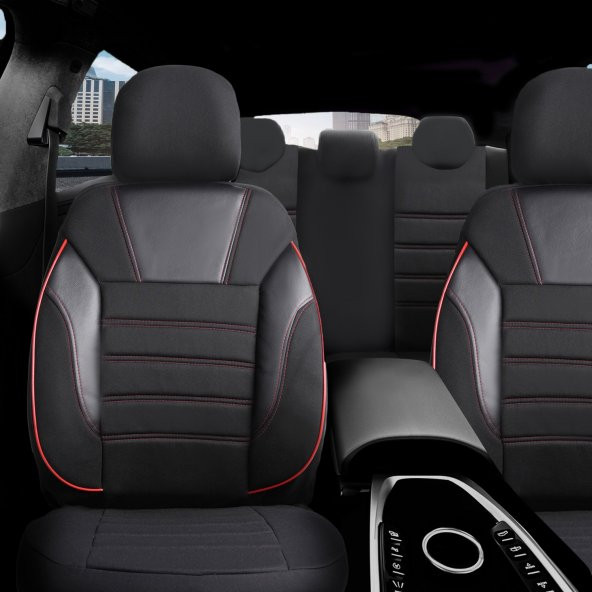 Z&C MAXTECH Fiat Brava Deri Detaylı Özel Tasarım Oto Koltuk Kılıfı Seti SİMPLE