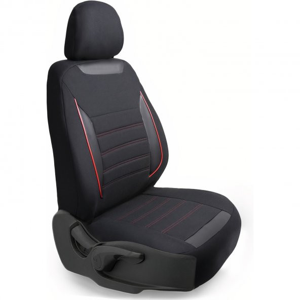 Z&C MAXTECH Honda Legend Deri Detaylı Özel Tasarım Oto Koltuk Kılıfı Seti SMART K - Resim 2