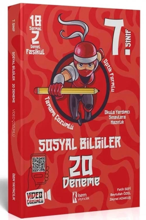 7.sınıf Sosyal Bilgileri 20 Deneme
