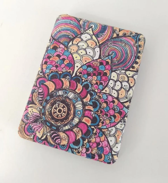 Ayna Taşınabilir Cep Çanta Makyaj Büyüteç Ayna Dikdörtgen Ayna 13931 - Resim 2