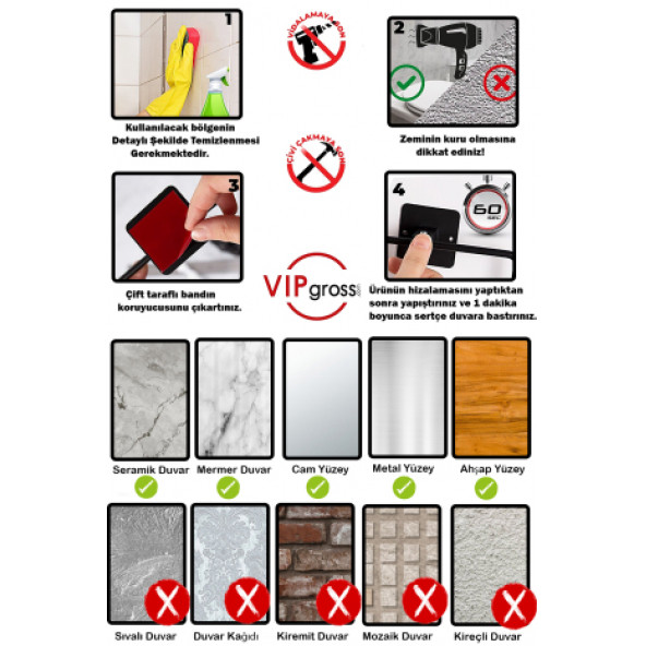 Kağıt Rulo Havluluk, Peçetelik, Yapışkanlı Tasarım, Banyo Askısı / SİYAH - M3 - 2