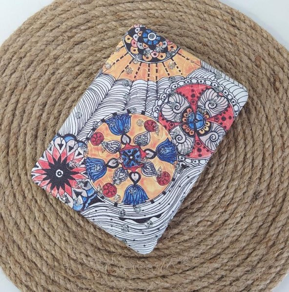 Ayna Taşınabilir Cep Çanta Makyaj Büyüteç Ayna Dikdörtgen Ayna 13934 - Resim 2