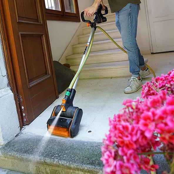 WORX WA0291 WG441E ile Uyumlu Sert Yüzeyler İçin 165mm Sert Temizlik Fırçası - 9