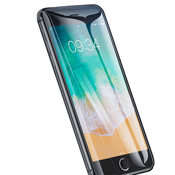 Apple iPhone 7 PLUS Model Cep Telefonu Ile Uyumlu Tüm Ekranı Kaplayan Davin 5D Temperli Cam Ekran Koruyucu
