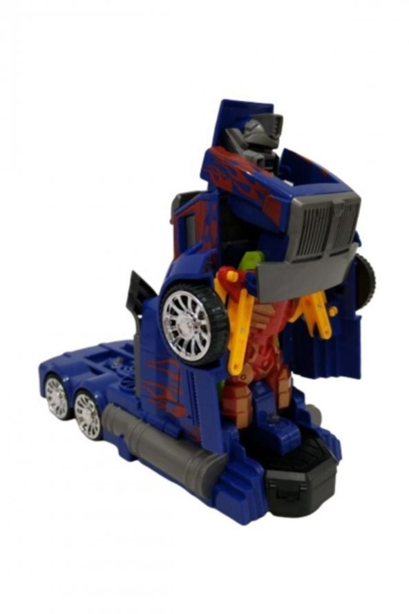Transformers Tarzı Işıklı Ve Sesli Tıra Dönüşen Optimus Prime Robot