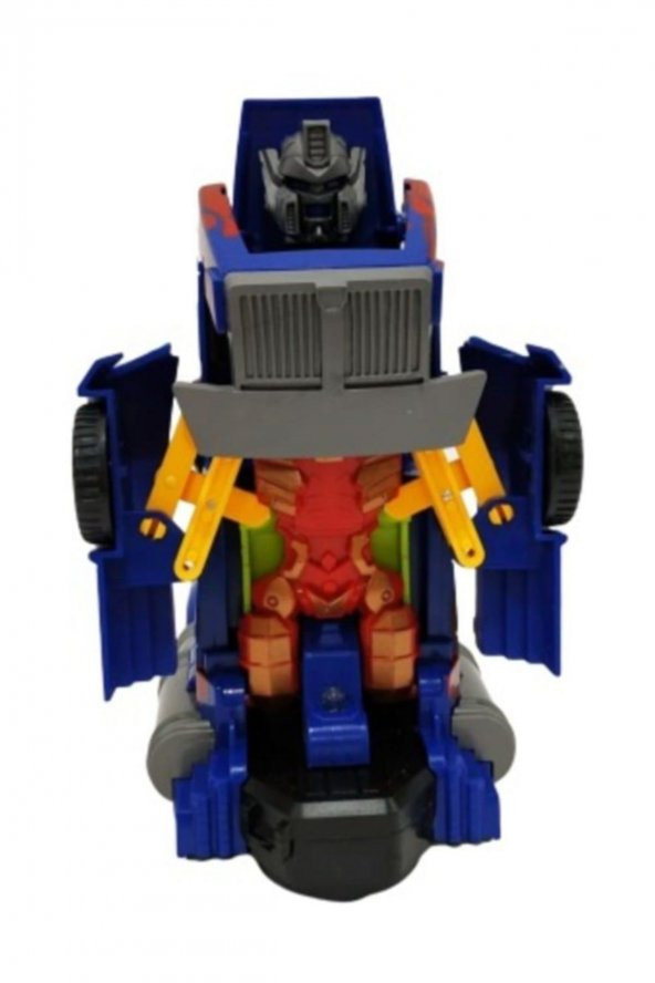 Transformers Tarzı Işıklı Ve Sesli Tıra Dönüşen Optimus Prime Robot - 3