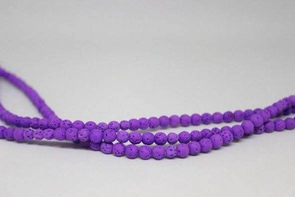 Lav Taşı Eflatun Renkli Dizi 6mm ürün görseli