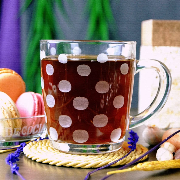 DECOCIA K220 6LI CAM KUPA 340CC HOTPOINT DESENLİ - Resim 2