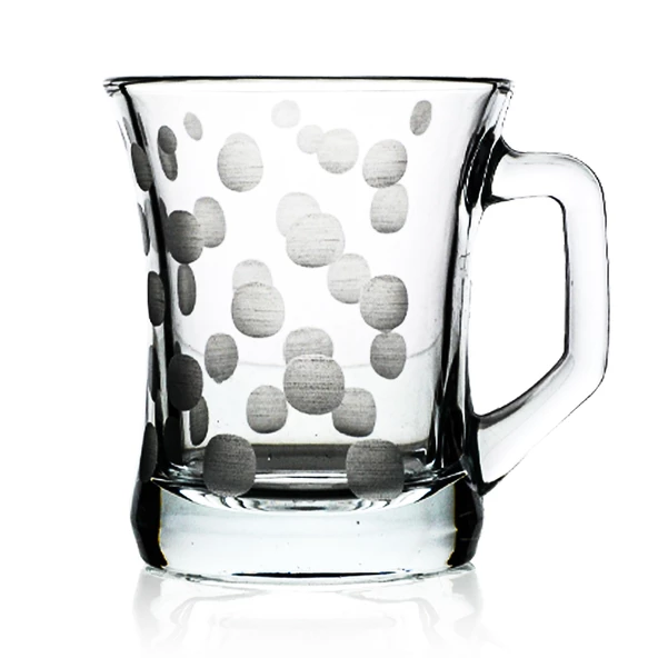 DECOCIA K40 6LI CAM KUPA 225CC HOTPOINT DESENLİ ürün görseli