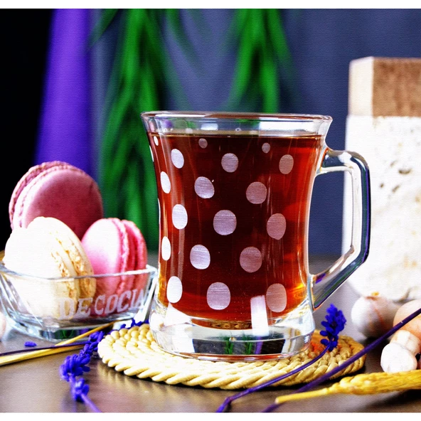 DECOCIA K40 6LI CAM KUPA 225CC HOTPOINT DESENLİ - Resim 2