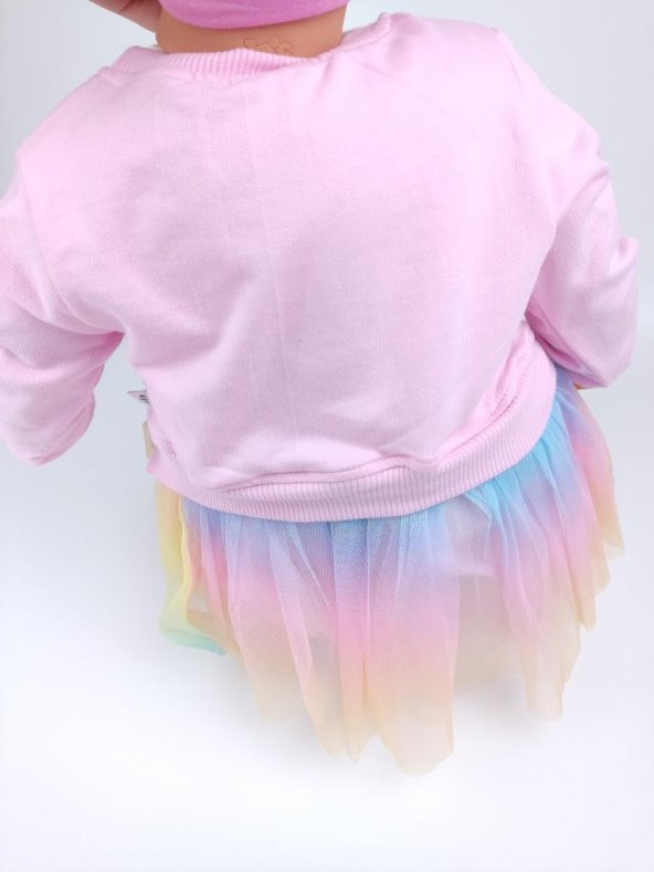 Tütü Etekli Bebek Elbise, Unicorn Elbise ID:170 - 5