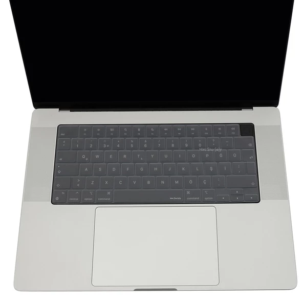 Macbook Klavye Koruyucu Air Pro M1-M2-M3 (US-İNGİLİZCE) A2681 A2941 A2442 A2485 A3113 ile Uyumlu - 9