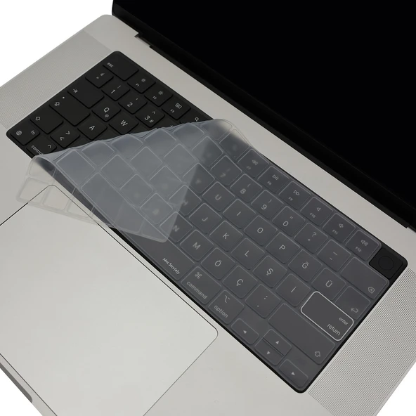 MacBook Air Pro Klavye Koruyucu Silikon US İngilizce 13.6 15.3 14.2 16.2 inç Uyumlu M1 M2 M3 M4 Klavye Kılıfı - Resim 2
