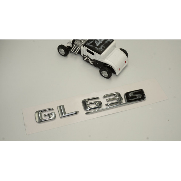 Benz GL 63S Bagaj Krom Metal 3M 3D Yazı Logo - 2