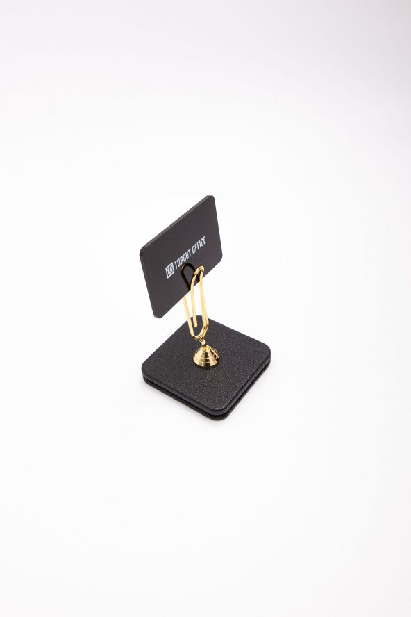 Deri Not Tutucu Gold Detaylı - 3