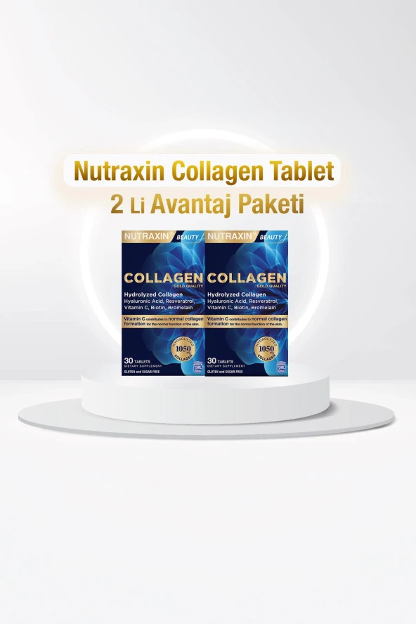 Nutraxin Collagen 30 Tablet x 2 Adet