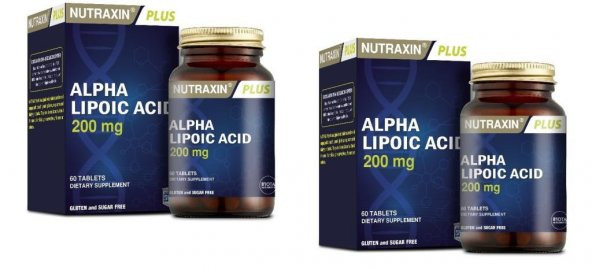 Nutraxin Alpha Lipoic Acid 60 Tablet x 2 Adet