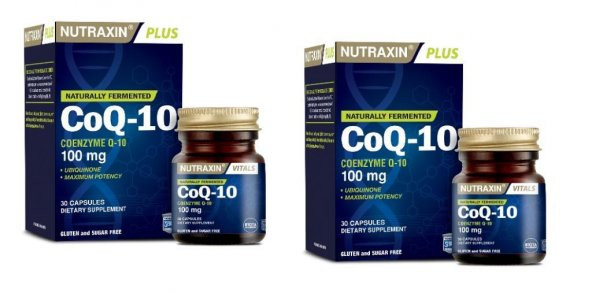 Nutraxin CoQ-10 100 mg 30 Softgel x 2 Adet