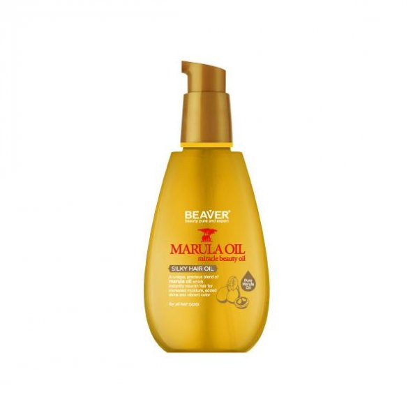 Beaver Marula Oil Silky Hair Oil 100 ml