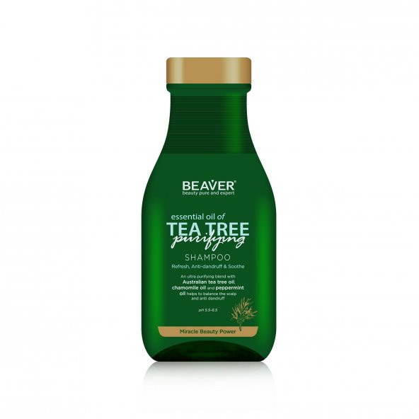 Beaver Tea Tree Shampoo 350 ml