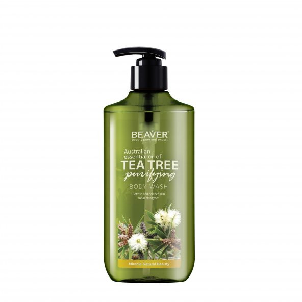 Beaver Tea Tree Body Wash 400 ml