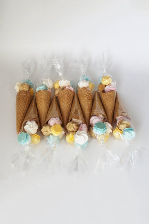 SÜT ÇOCUK Kornet Külah Beze 24 Adet - 4