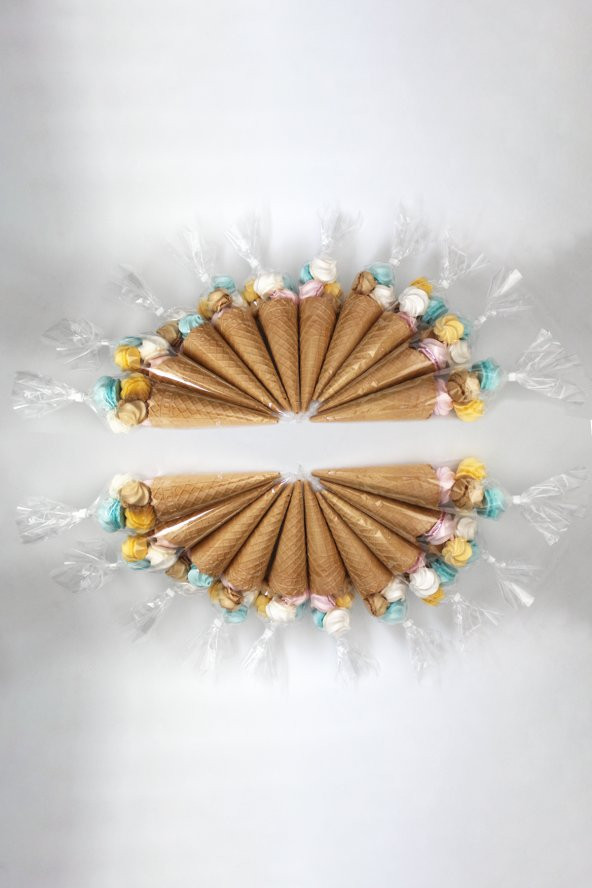 SÜT ÇOCUK Kornet Külah Beze 24 Adet - 5