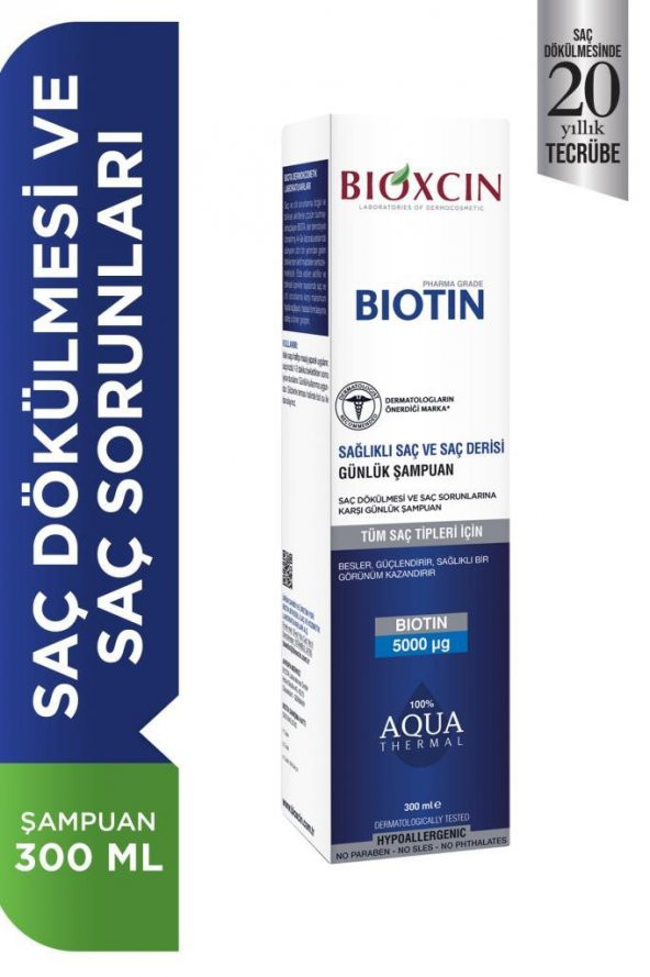 Bioxcin Biotin Şampuan 300 ml