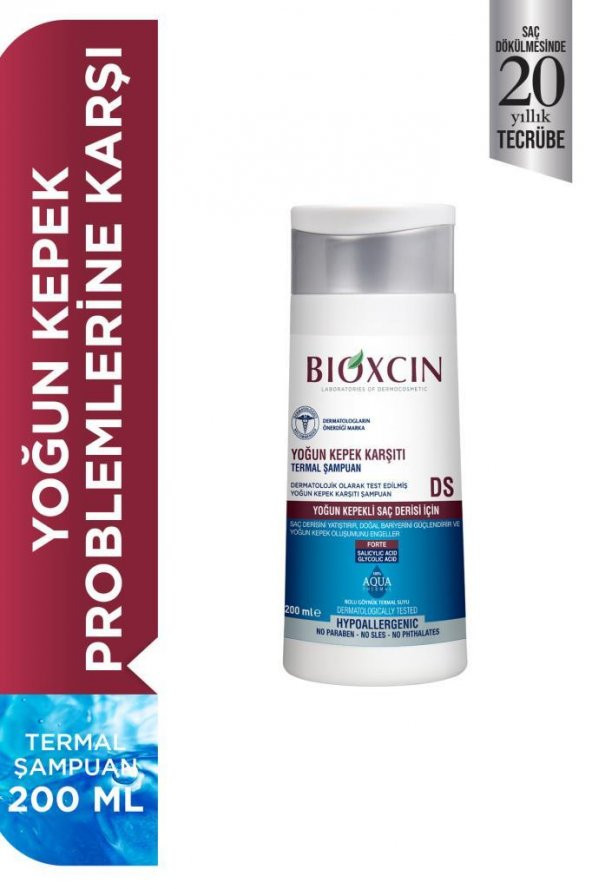 Bioxcin Aquathermal DS Şampuan 200 ml - 2