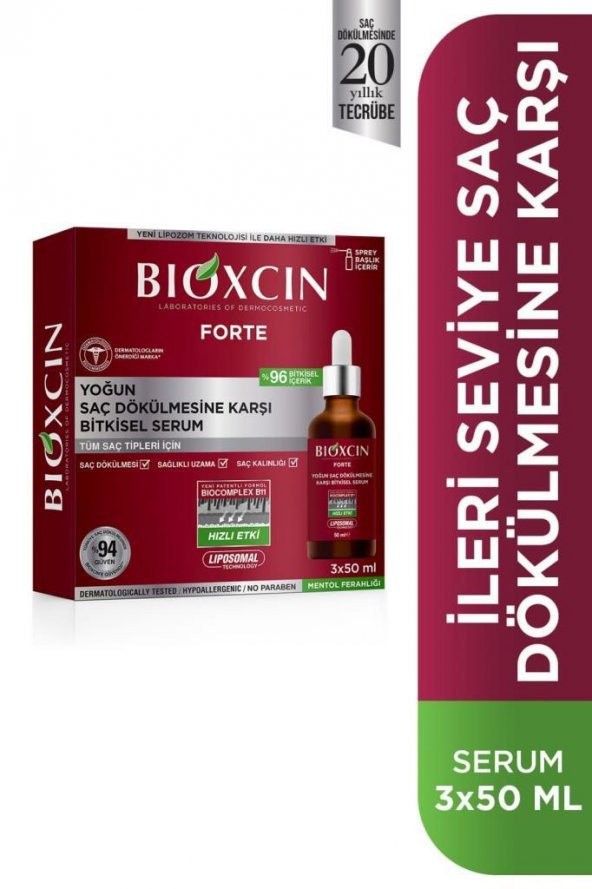Bioxcin Forte Serum 3x50 ml