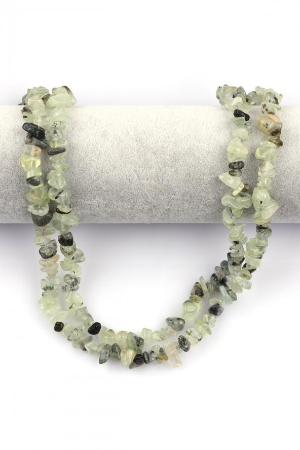 Prehnite Doğal Taş Kırıktaş Dizi - Resim 2