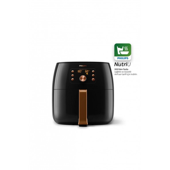 Philips Airfryer XXL HD9867/90 7.3 lt Yağsız Fritöz - 1