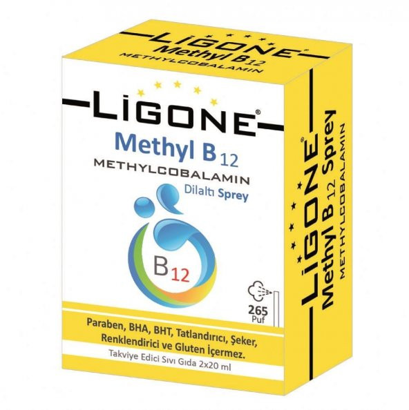 Ligone Methyl B12 Sprey 30 ml