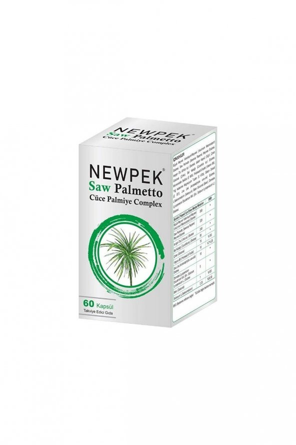 Newpek Saw Palmetto Complex 60 Kapsül