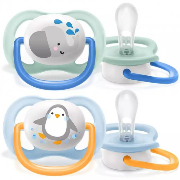 Philips Avent SCF 080/05 Ultra Air Emzik 0-6 Ay Erkek - 1