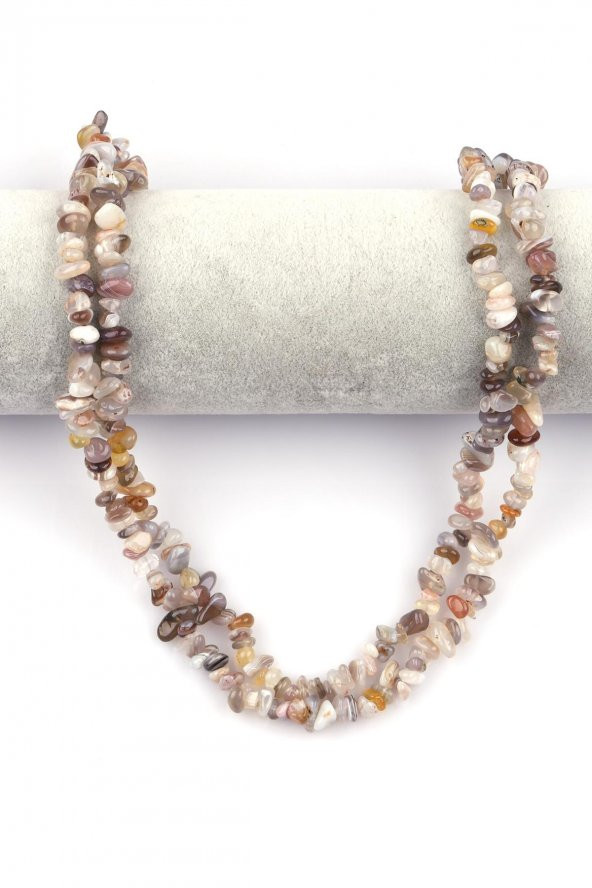 Botswana Akik  Doğal Taş Kırıktaş Dizi - Resim 2