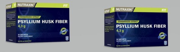 Nutraxin Psyllium Husk Fiber 4 g x 30 Saşe x 2 kutu