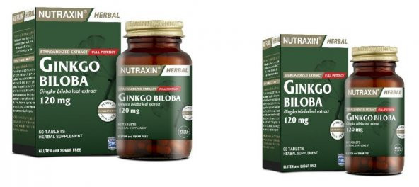 Nutraxin Ginkgo Biloba 60 Kapsül x 2 Adet - 2