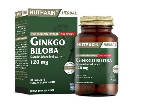 Nutraxin Ginkgo Biloba 60 Kapsül