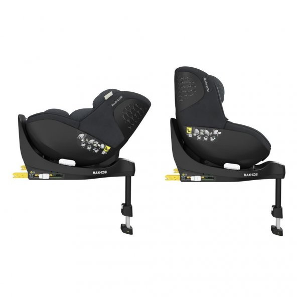 Maxi-Cosi Mica Pro Eco I-Size Adac'lı İsofix'li 360 Dönebilir Yatabilir 0-18 Kg Bebek Oto Koltuğu Authentic Graphite - 4