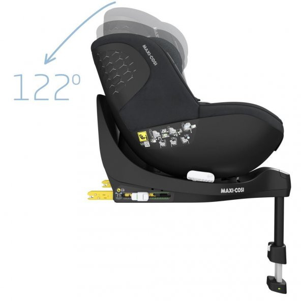 Maxi-Cosi Mica Pro Eco I-Size Adac'lı İsofix'li 360 Dönebilir Yatabilir 0-18 Kg Bebek Oto Koltuğu Authentic Graphite - 10