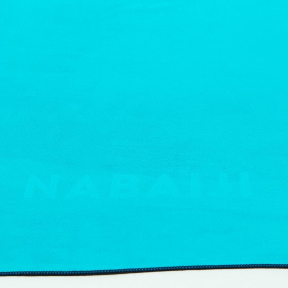 Havuz Deniz Plaj Havlusu Mikrofiber Havlu Spor Havlusu 80x130 Cm Mavi-Yeşil - 2