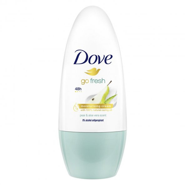 Dove Go Fresh Armut ve Aloe Vera Kadın Roll-On Deodorant 50ML - 2