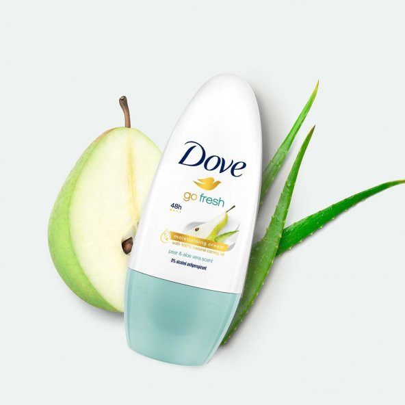 Dove Go Fresh Armut ve Aloe Vera Kadın Roll-On Deodorant 50ML - 5