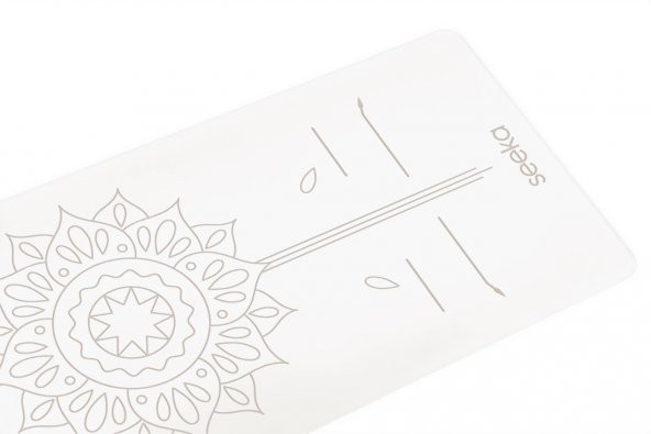 Seeka Yoga Pro Serisi Sun Yoga Matı - Beyaz - 5