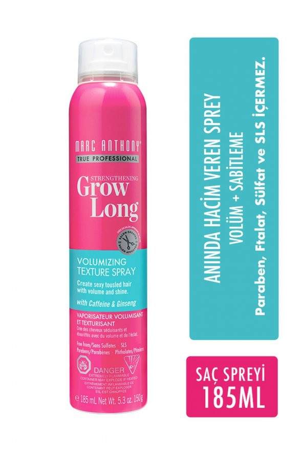 Marc Anthony Grow Long Saç Spreyi 185 Ml